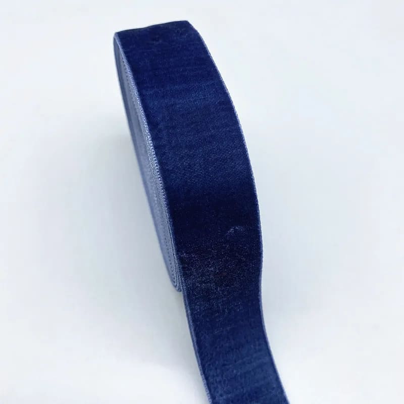 Befestigungsband aus Samt | Meine Bettschlange Marineblau