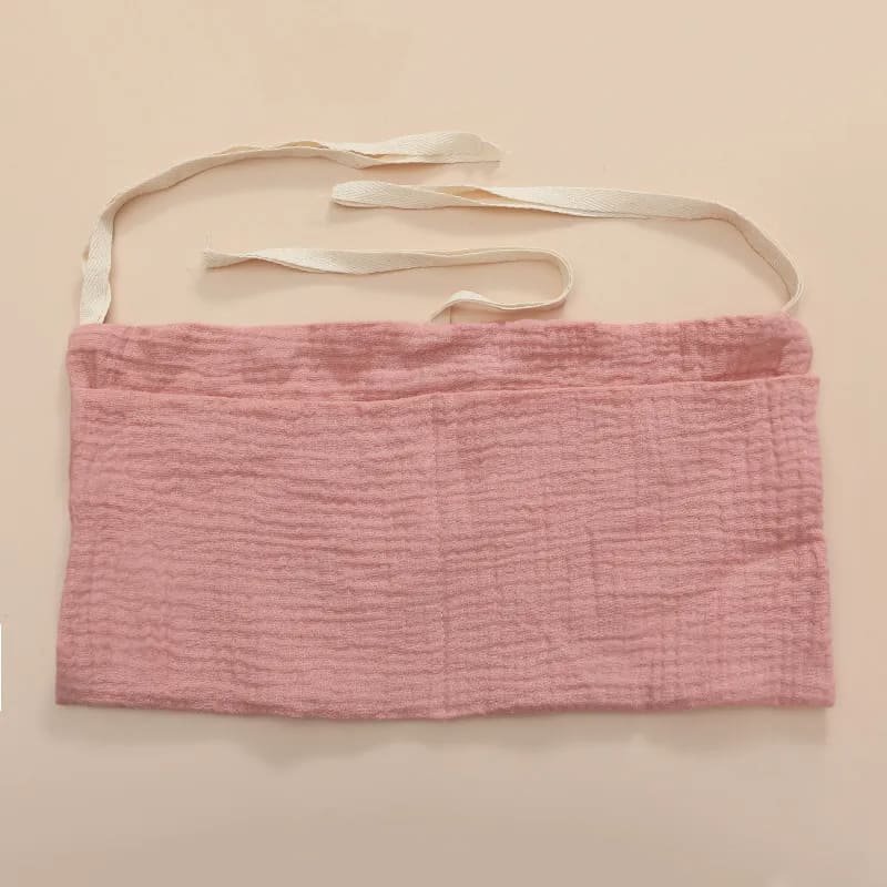 Betttasche Baby | Meine Bettschlange Dunkelrosa / 39 x 20 cm