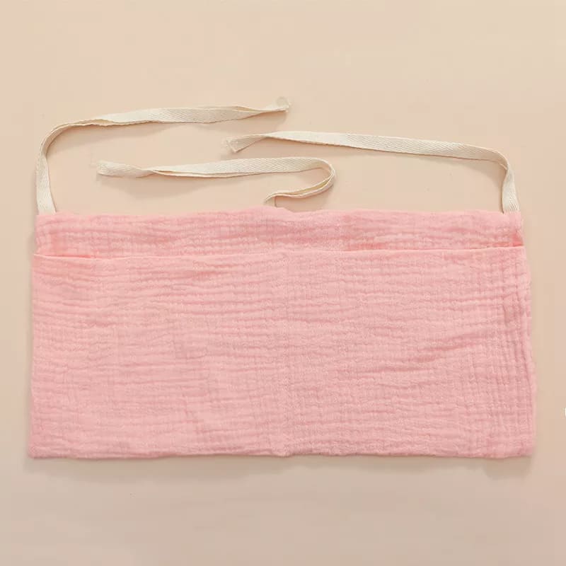 Betttasche Baby | Meine Bettschlange Hellrosa / 39 x 20 cm