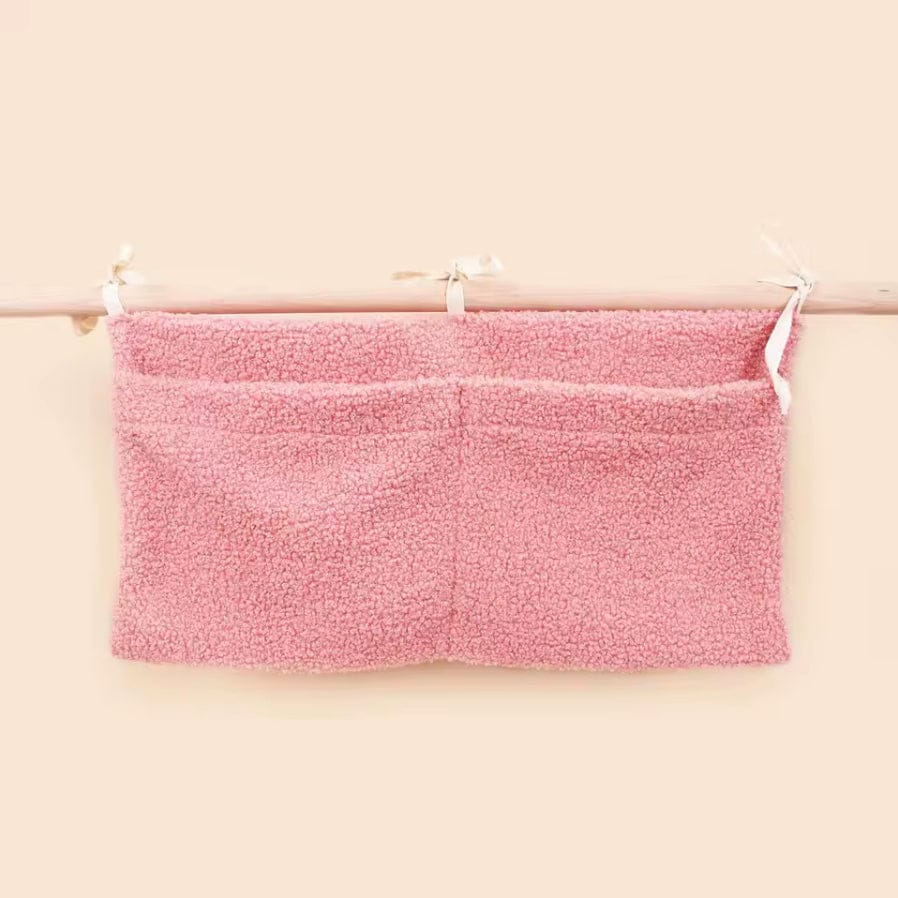 Betttasche Kind | Meine Bettschlange Dunkelrosa