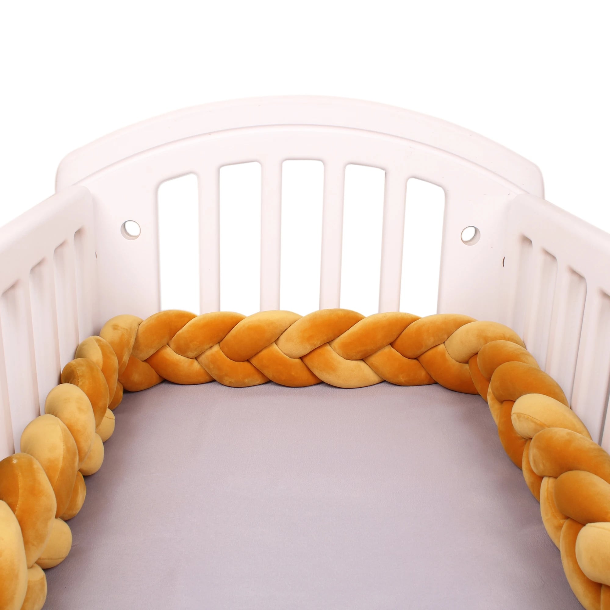 Orange geflochtene Bettschlange | Meine Bettschlange