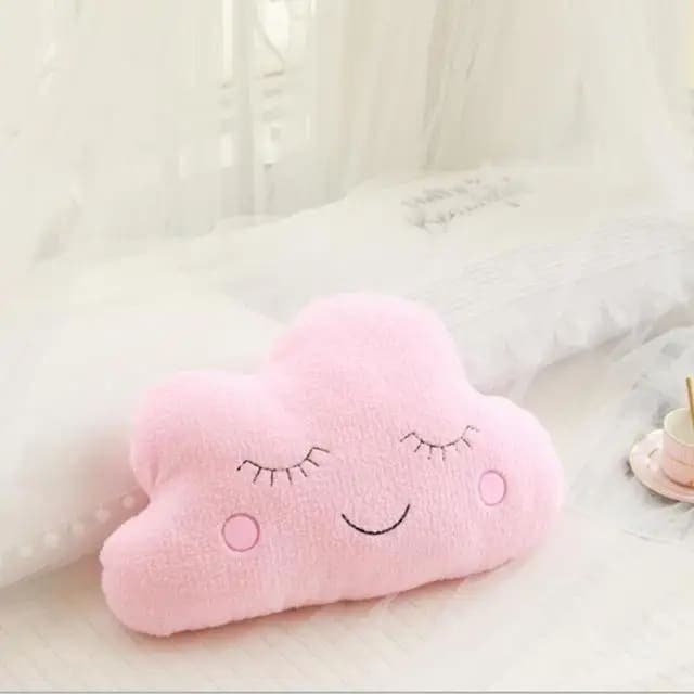 Wolkenkissen Baby | Meine Bettschlange Wolke / Rosa