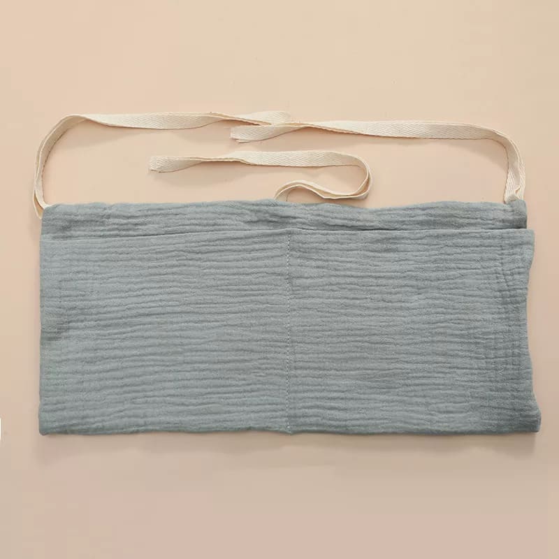 Betttasche Baby | Meine Bettschlange Grün-blau / 39 x 20 cm