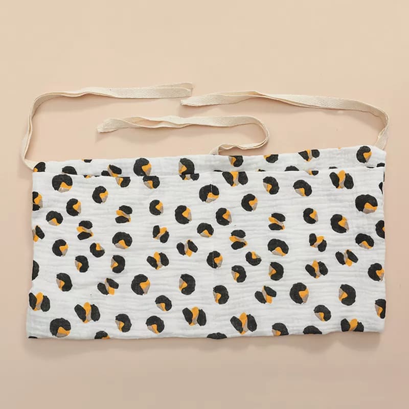 Betttasche Baby | Meine Bettschlange Leopard / 39 x 20 cm