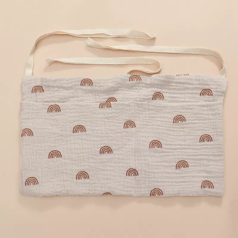 Betttasche Baby | Meine Bettschlange Regenbogen 2 / 39 x 20 cm