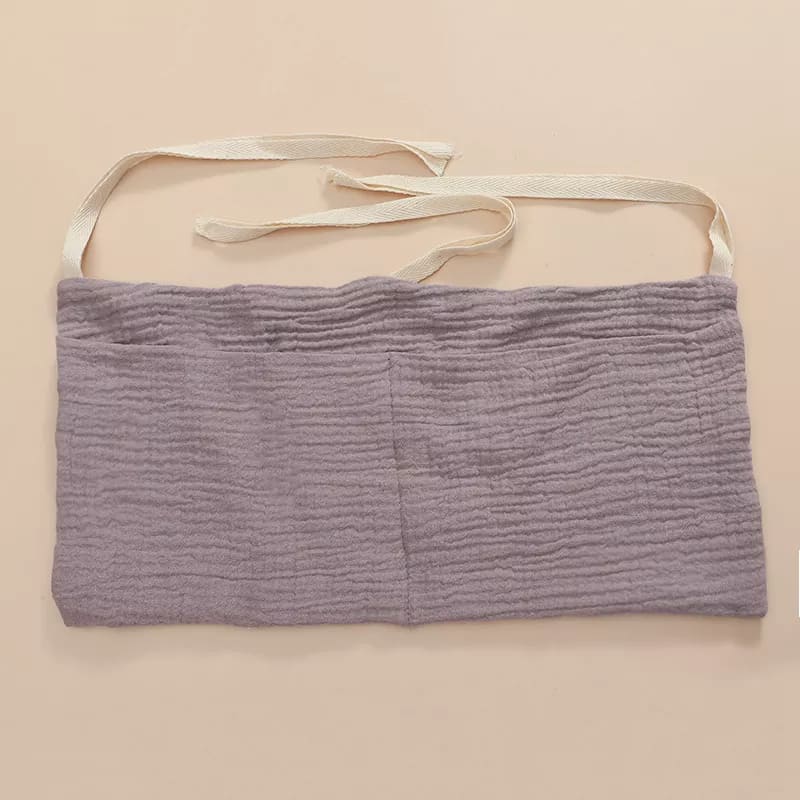 Betttasche Baby | Meine Bettschlange Taupe / 39 x 20 cm