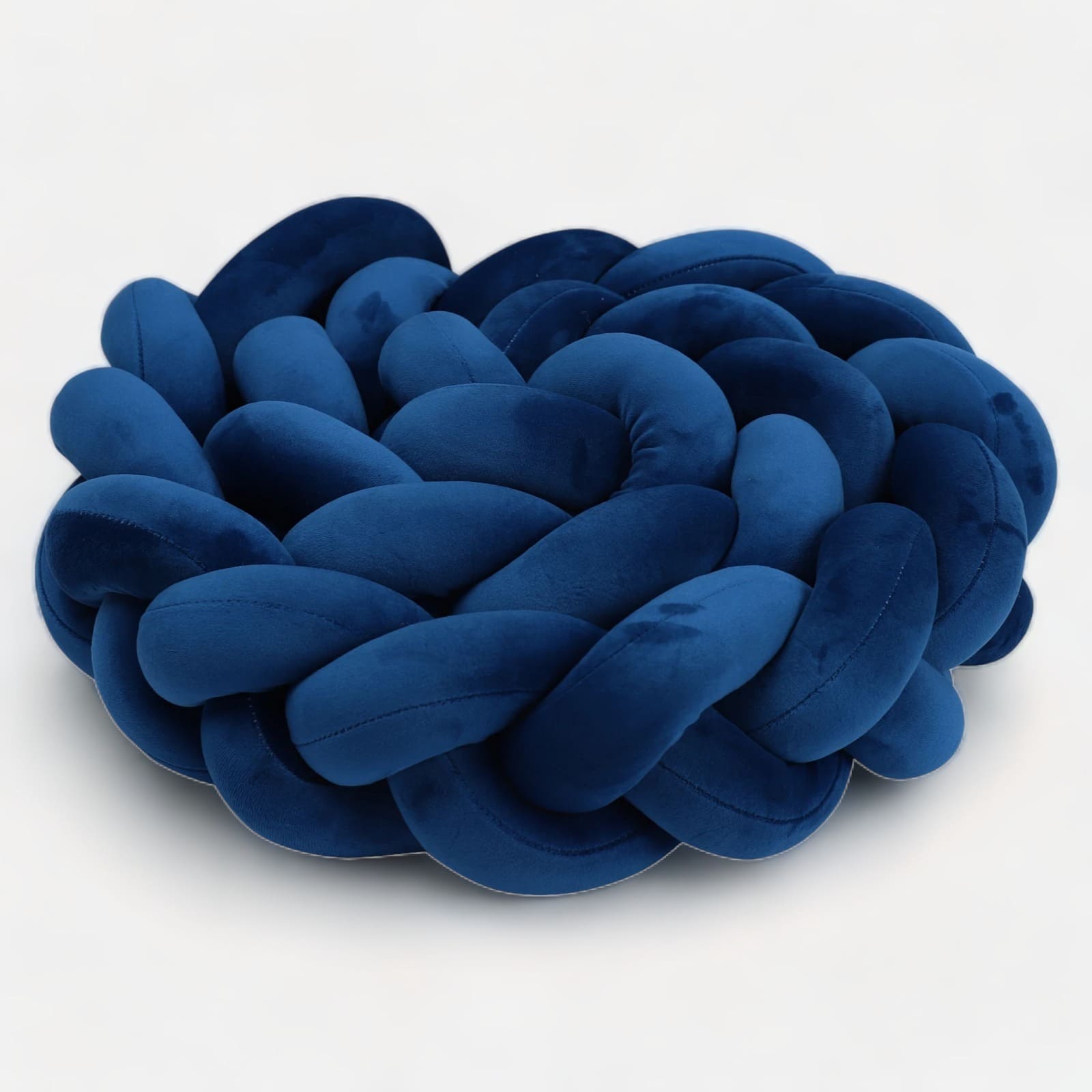 Blaue Bettschlange | Meine Bettschlange Marineblau / 3 Stränge / Länge 100 cm