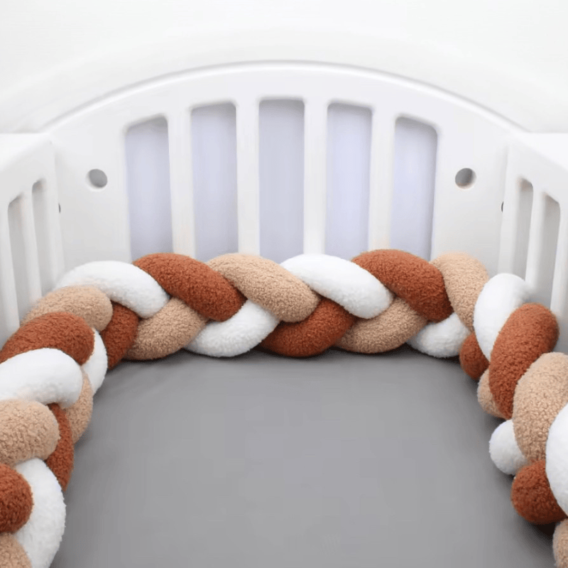 Gepolsterte geflochtene Bettschlange Savanne | Meine Bettschlange